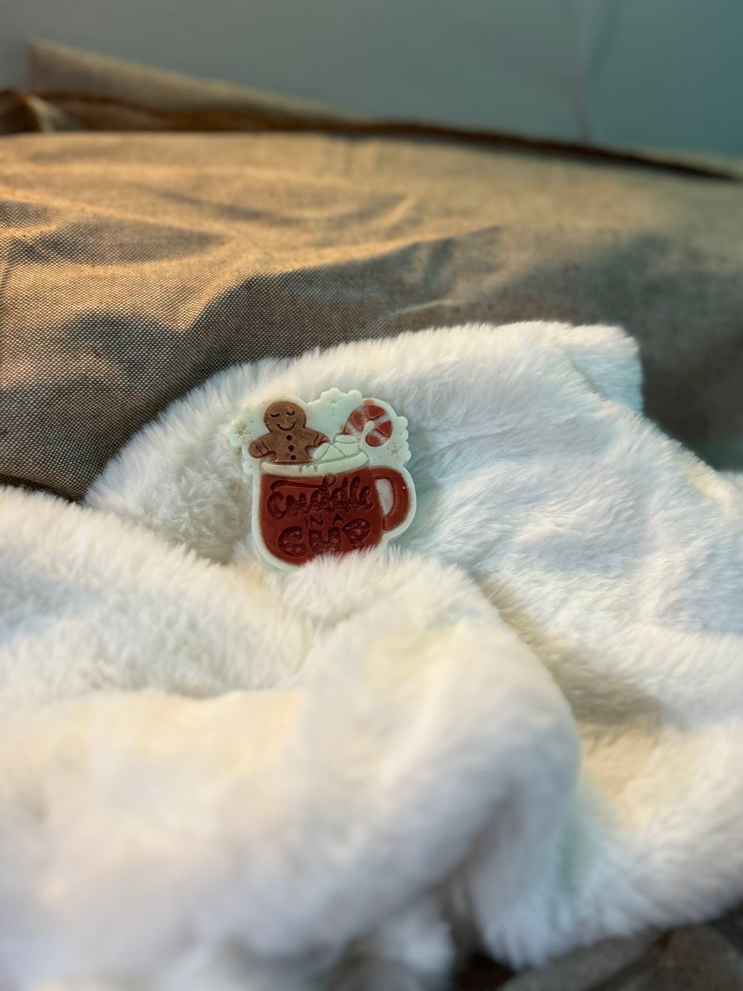 Hot chocolate xmas shape wax melt