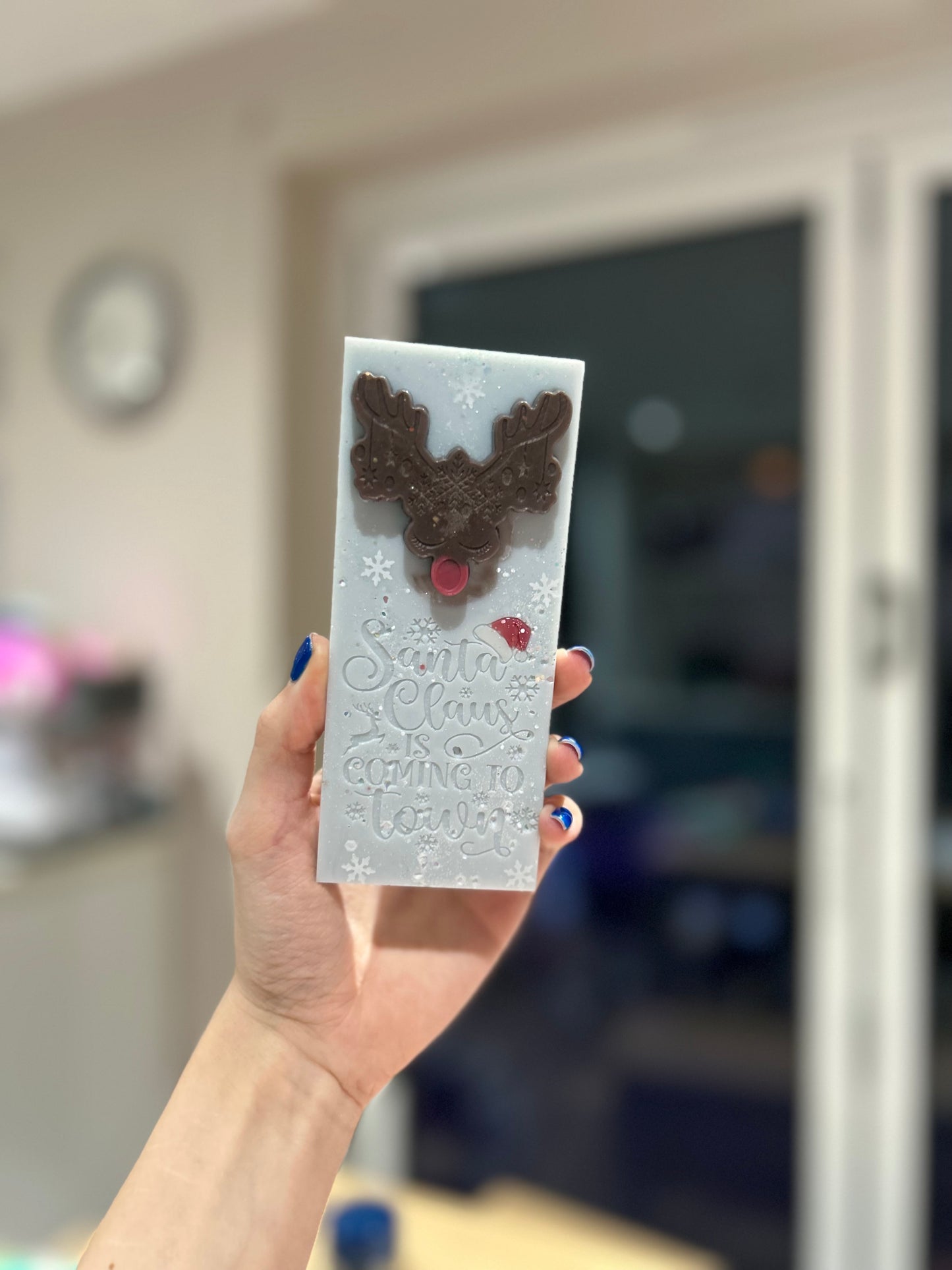 Reindeer wax melt snap-bar