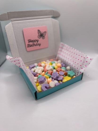Celebration wax melt boxes