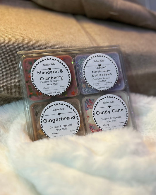 Christmas gift boxes with 4 scents 180g