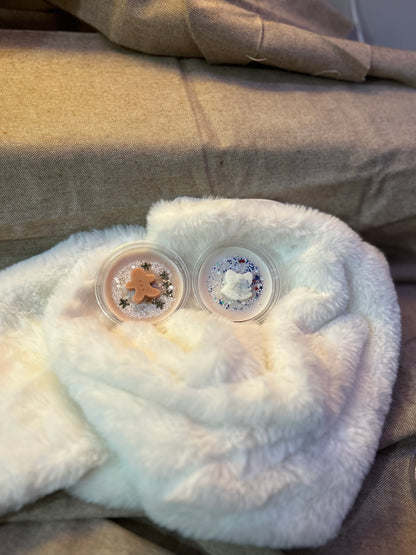 Christmas 2oz wax melt pots