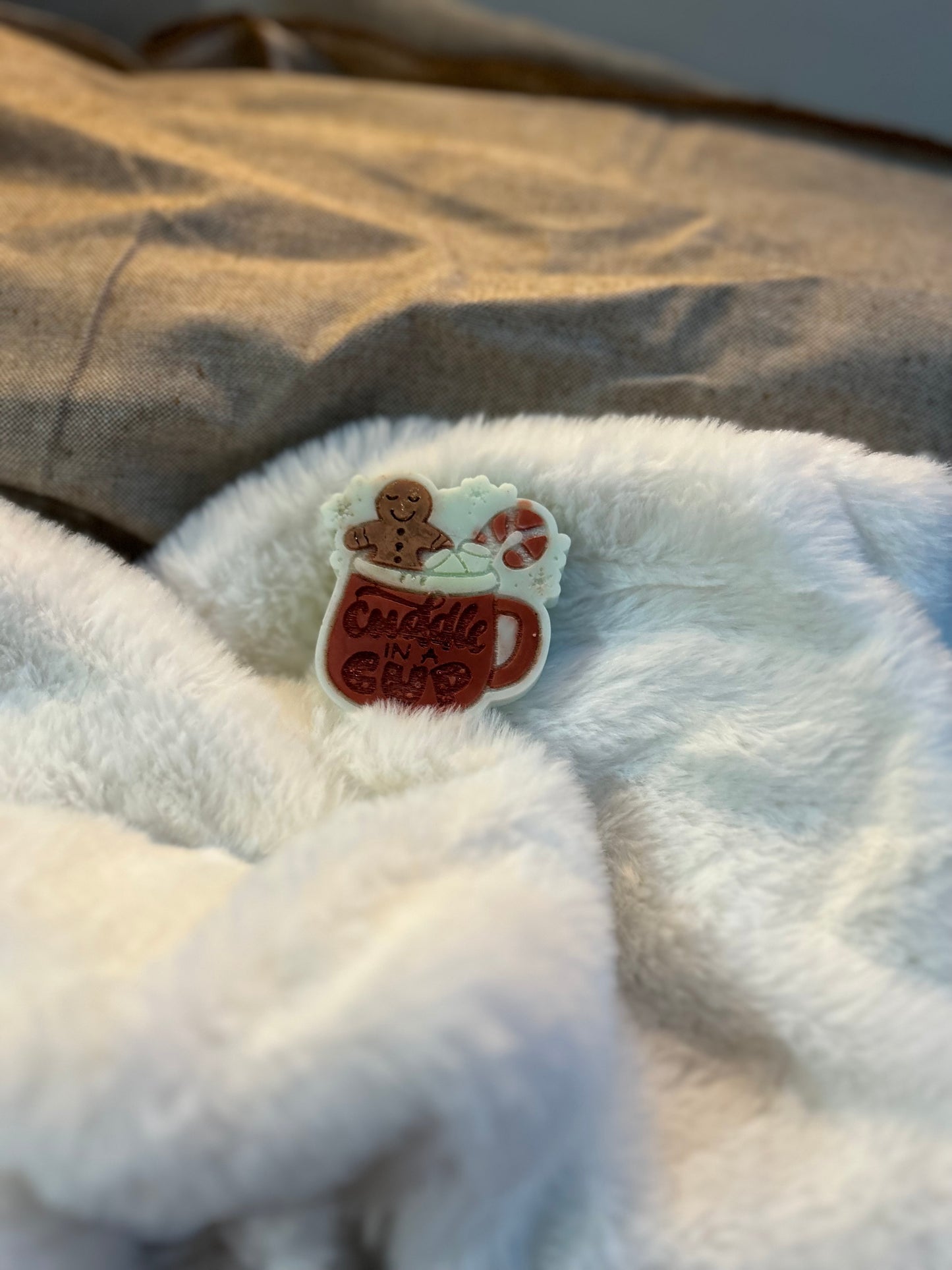 Hot chocolate xmas shape wax melt