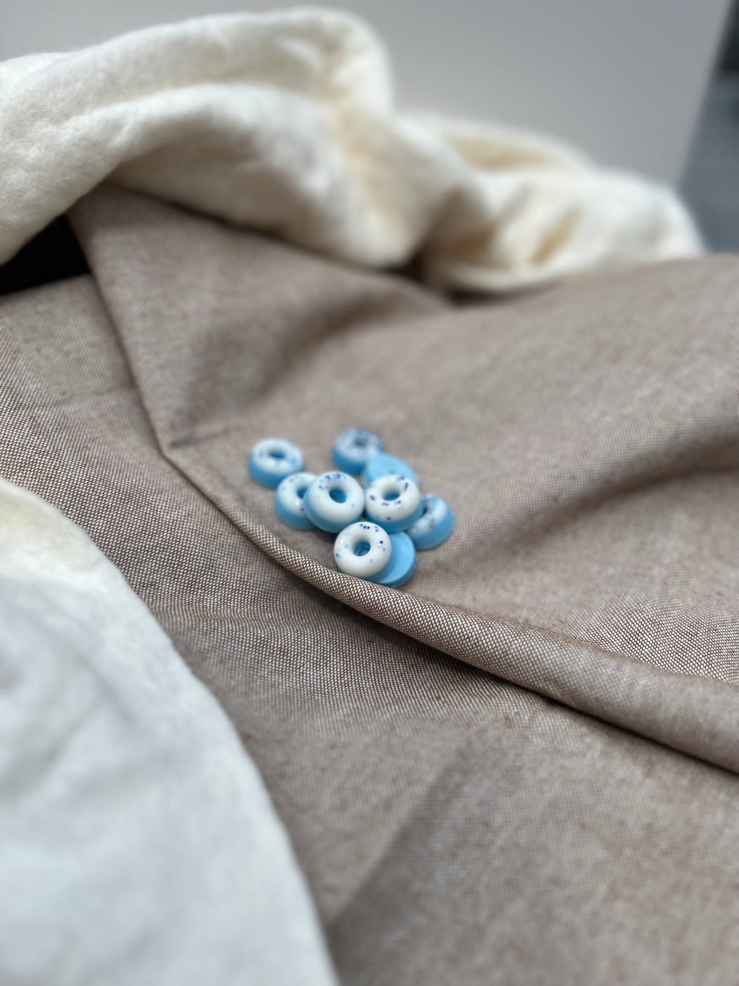 10 mini doughnut wax melt sample bags (15grams)