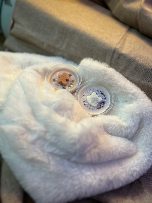 Christmas 2oz wax melt pots