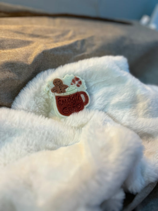 Hot chocolate xmas shape wax melt