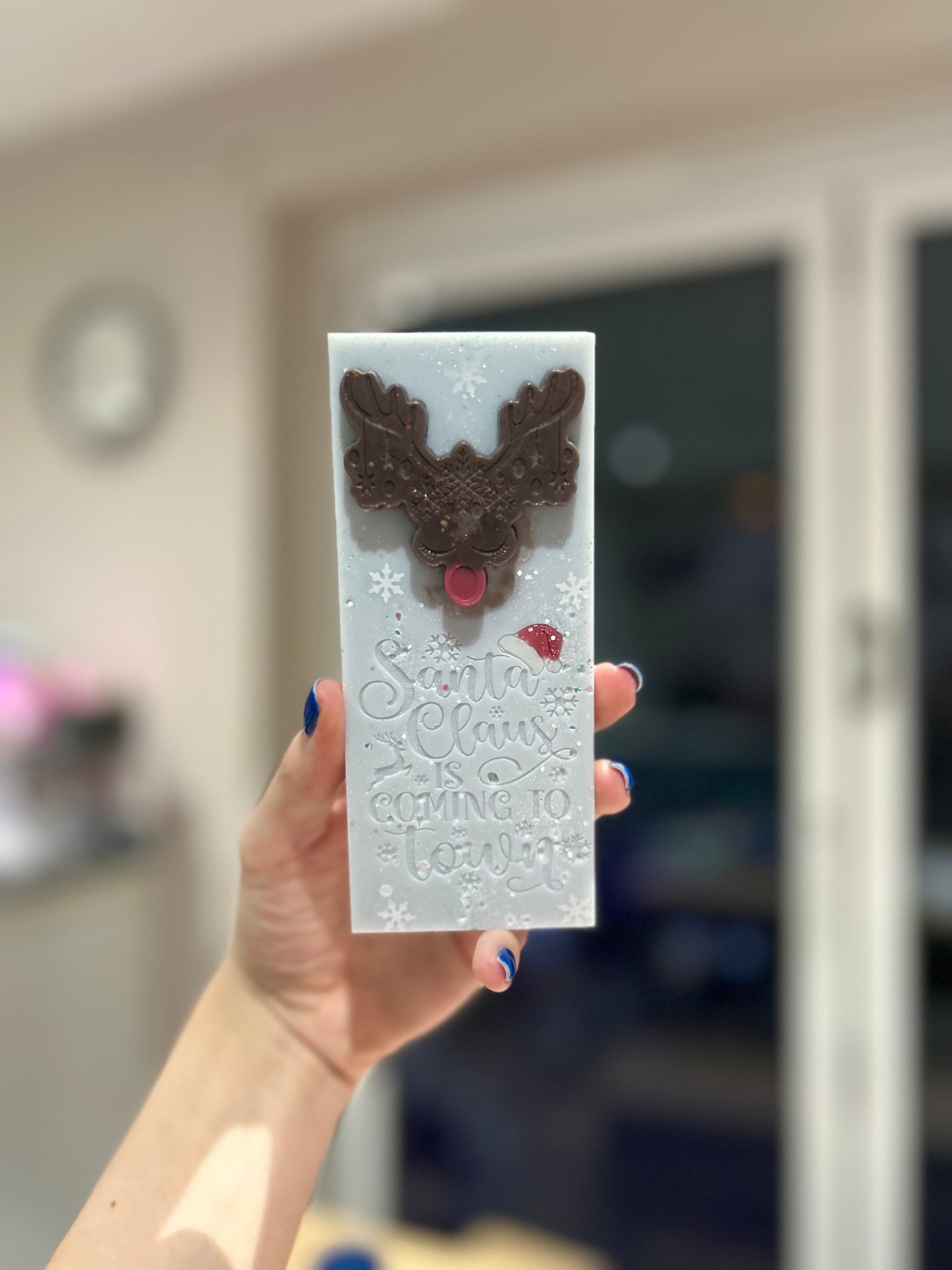 Reindeer wax melt snap-bar